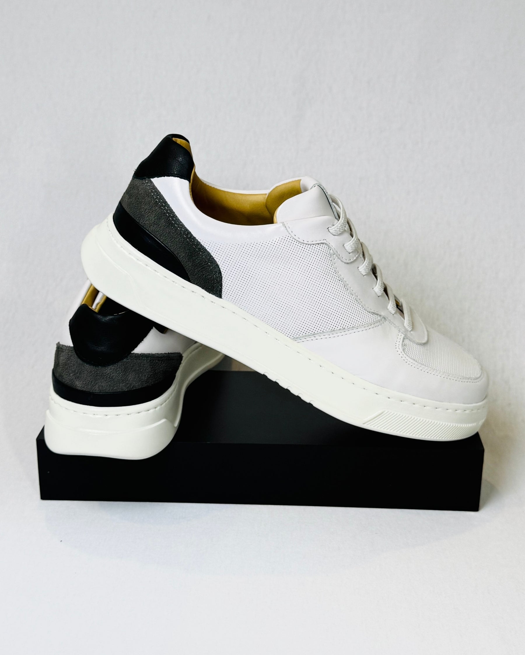 Sneaker Triunfa Branco Couro Nobre Alta resistência - Kennedy Store