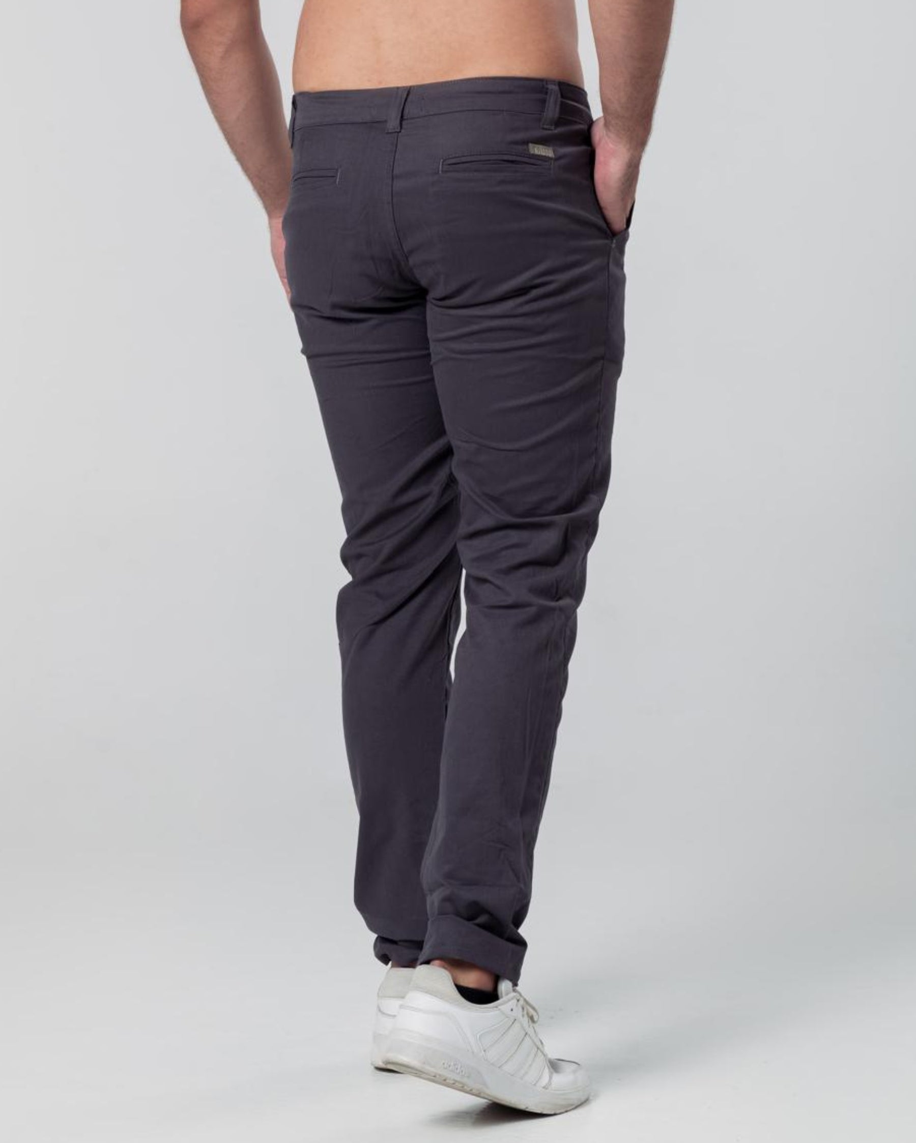 Calça Chino Coffey Cinza Escuro