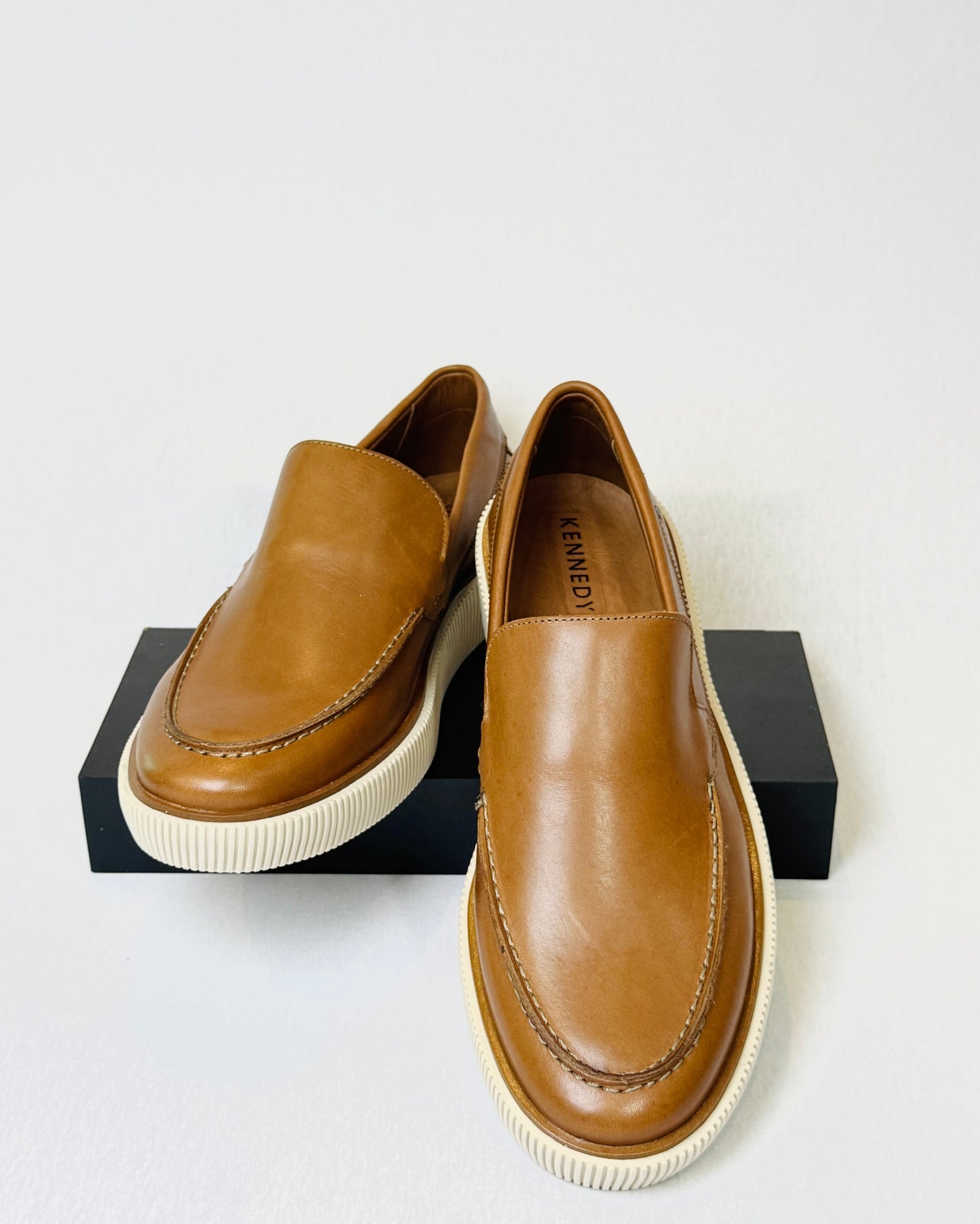 Mocassim Couro Nobre Marrom Alta resistência - Kennedy Store