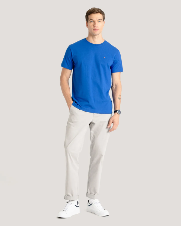 Camiseta Clássica Gola C - Tommy Hilfiger