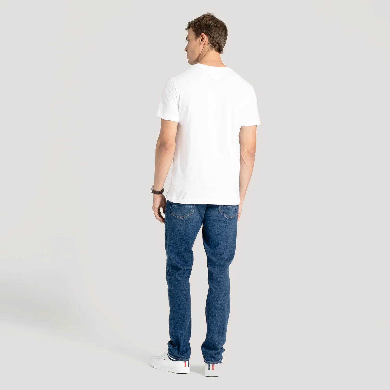 Camiseta Clássica Gola C - Tommy Hilfiger