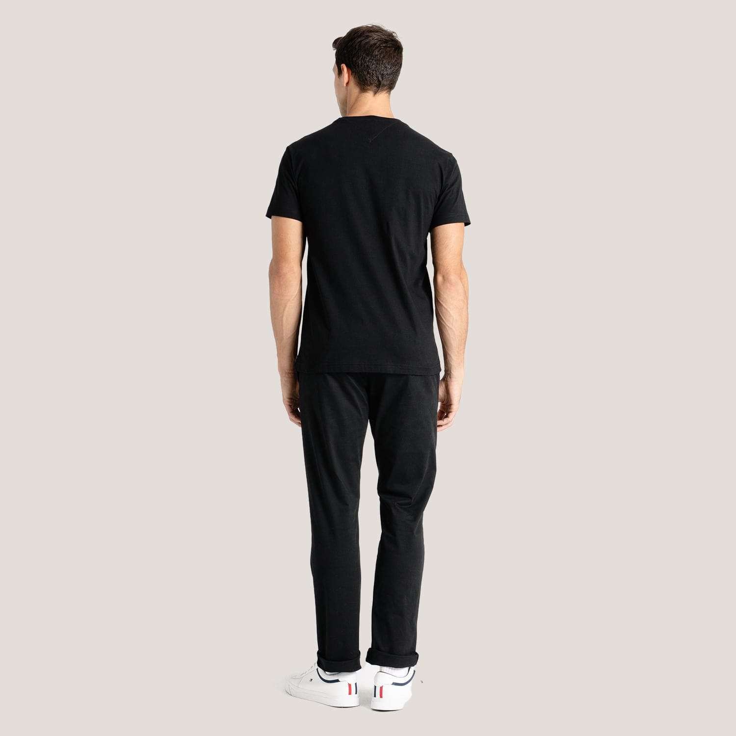 Camiseta Clássica Gola C - Tommy Hilfiger