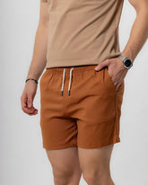 Short Breezer Linho Telha